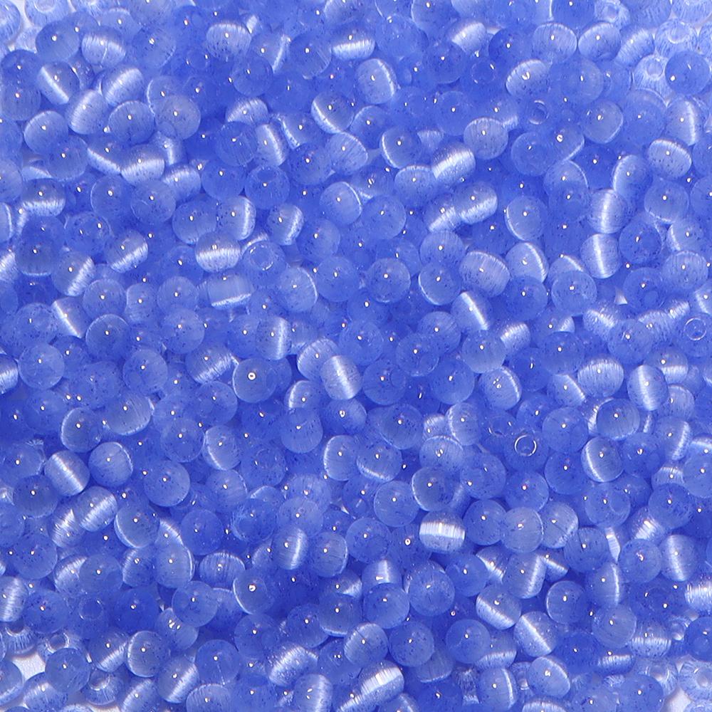 380pcs/lot 4mm Colorful Cat Eye Glass Beads Loose Spacer Round Beads For Jewelry Making DIY Charms Bracelet Necklace Wholesale