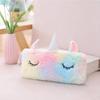 Cute Fleece Large-capacity Pen Case, Student Stationery Bag And Storage Bag.