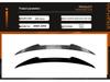 BMW E60 5 Series M4 Blade Style Rear Spoiler (2004-10)