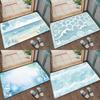 Seaside Digital Pattern Living Room Decoration Home Sofa Non-Slip Carpet Study Bedroom Tatami Children'S Soft Floor Mat