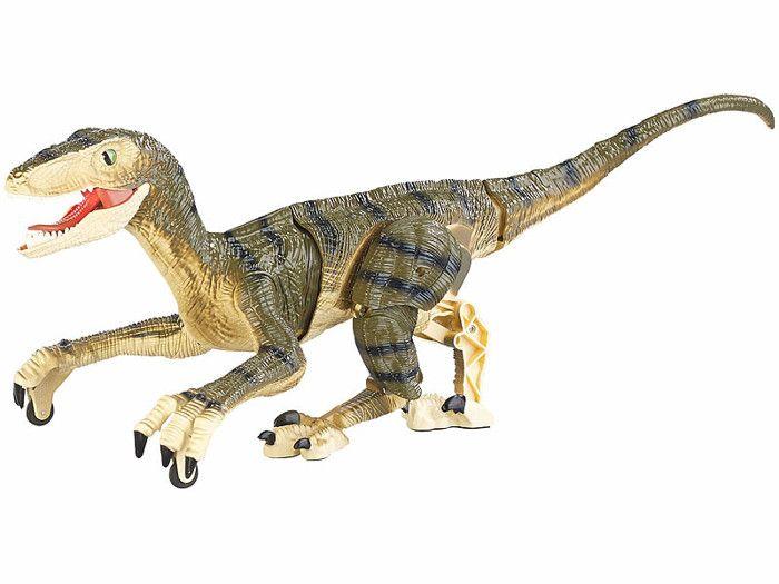 Ferngesteuerter Dinosaurier - Playtastic - Velociraptor - 2,4 GHz - Soundeffekte - USB wiederaufladbar