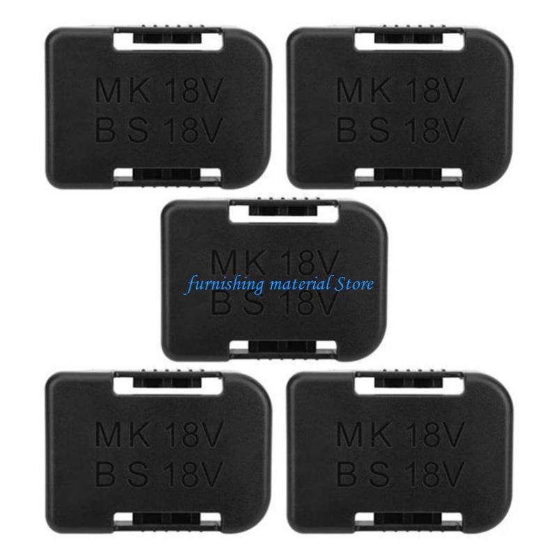 Y5GD Wall Mounted Battery Organizers For BL1830B 14.4V 18V Packs Secure Hold