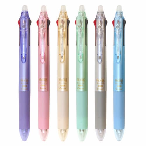 PILOT Multicolor Ballpoint Pen Frixion Ball 3 Slim 0.38mm Pearl Violet PLKFBS60UFPV