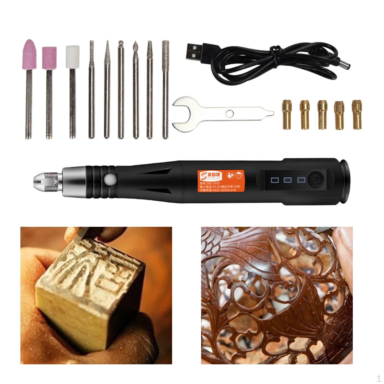 Multi-Functional Micro Engraver Pen with Scriber Engraving Tool Kit for Metal Etching