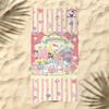 Cute Cartoon Kitten Printed Microfiber Beach Towel Quick Dry Soft Bath Towel For Kids Seaside Swimming