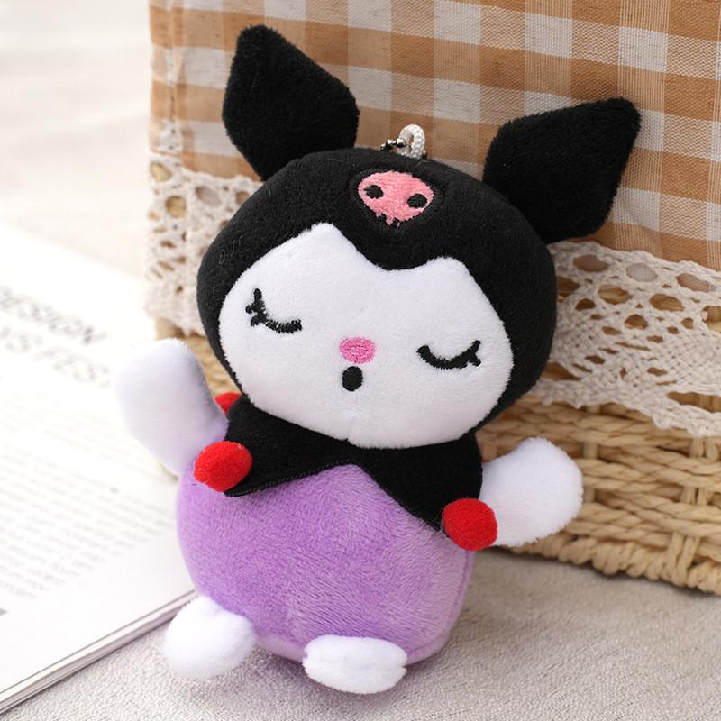 Adorable Kuromi Plush Doll Cute Cartoon Devil Bunny Japanese Style Toy Soft And Cuddly Style2