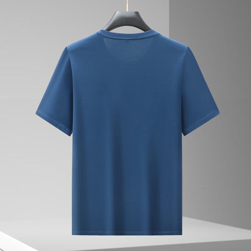 Men's Plus Size Round Neck Short Sleeve T-Shirt