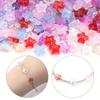 50pcs/lot 8mm Colored Star Lampwork Glass Beads For Jewelry Making Loose Spacer Charm Beads DIY Bracelet Necklace Accessories