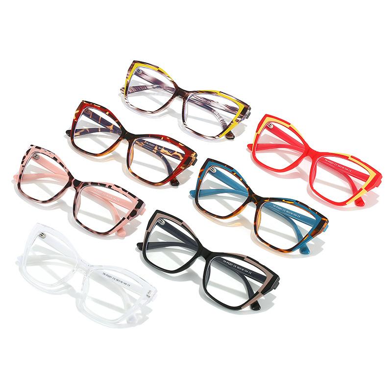 Oversized Cat Eye Women Glasses  Fashion Ultralight Blue Light Blocking Eyewear New Original Computer Spectacles