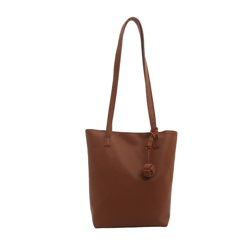 

Однотонная сумка-багет через плечо, подмышку, квадратная, женская, модная, подарки коричневый