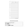 2021 A5 Loose-Leaf Planner Refill: Blank Grid & Lined Inner Pages, 6-Hole