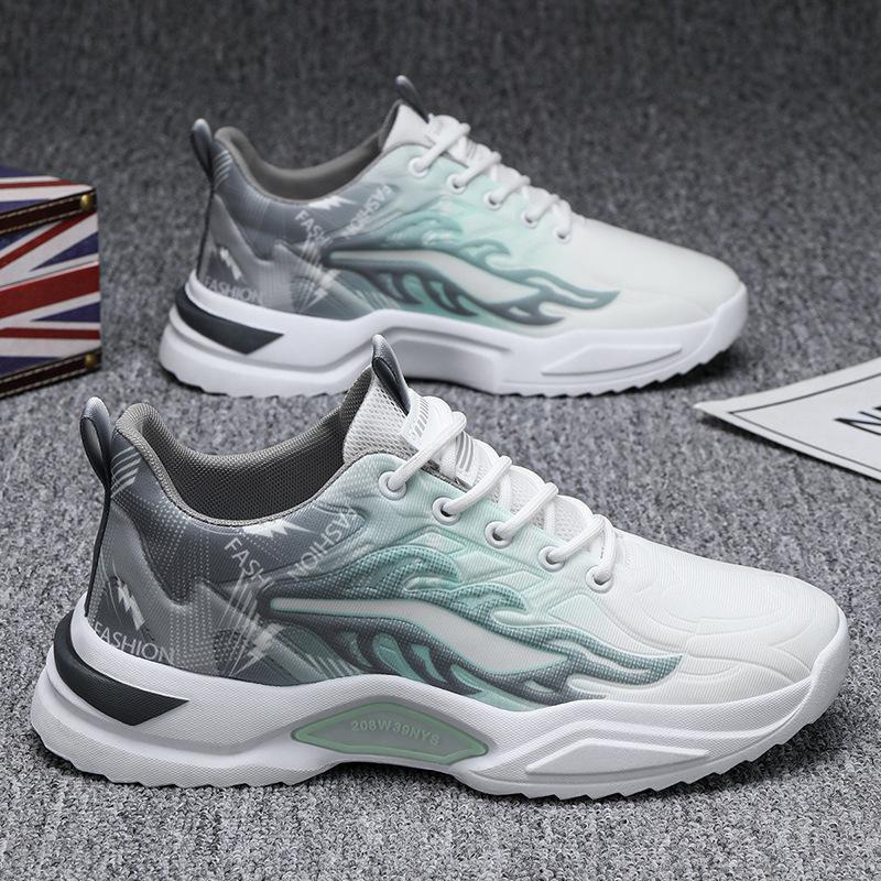 Men's Shoes Autumn Breathable Teen Student Autumn Sports Shoes Men's Running Casual Shoes