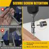 1/2Pcs Spring Loaded Screw Holder Bit Anti-drop Screwdriver Bit for Electricians Mechanics DIY Home Repair Universal Screw
