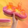 2pairs Winter Fur Self Heating Insoles Foot Thermal Thicken Insole Memory Foam Shoe Pads Warm Sports Shoes Inserts for Women Men