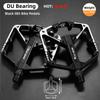 WEST BIKING Bicycle Pedals Sealed DU Bearing Nonslip Pedal Mountain Road Bike Cycling Alloy MTB Pedal Bicycle Accessories