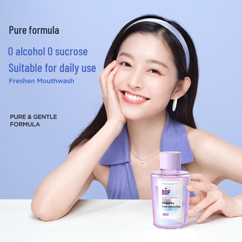 Bop Probiotic Fresh Breath Mouthwash