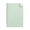 Tarmac Palladium Plated Snap Epsom Leather Passport Holder Small Men Accessories Mint-Green H057946CKN3