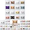 Elegantly Designed Eyelash Pattern Pillow Cover For Stylish Sofa And Seat