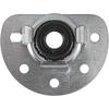 Wall Bearing Support Maxi System for Octagonal Shaft 80x60x18mm
