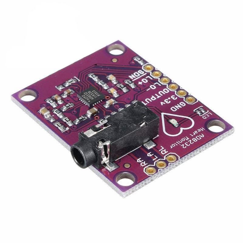 AD8232 ECGs Measurement Module for Real Time Heart Rate Signal Detection and Applications