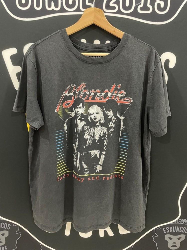 

Blondie Band Fade Away and Radiate T-Shirt black tee classic style Unisex T-Shirt S