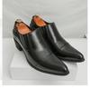 Men's Business & Casual Leather Slip-Ons: Formal & Pointed Toe Loafers for Spring/Autumn