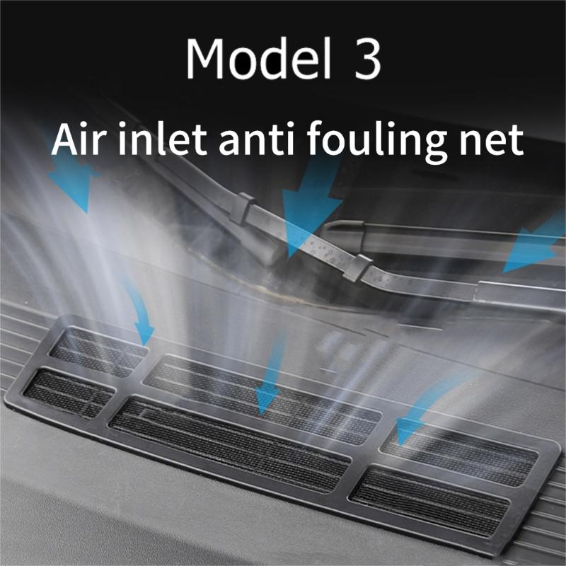 Car Front Air Conditioning Intake Grille Protective Cover for 2021-2022 Intake Grille Inlet Guard Auto Accessory
