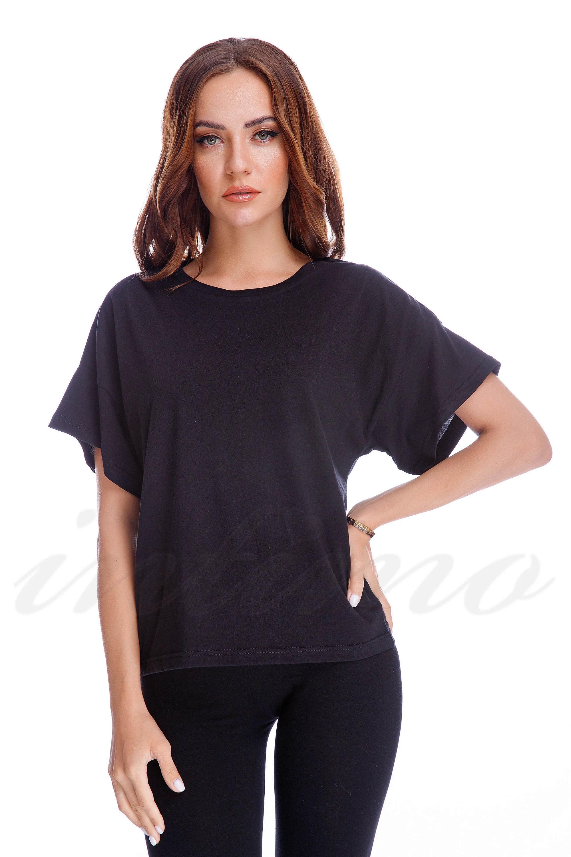 

Футболка Jadea (72297) 40/42(XS/S) прозорий колір чорний