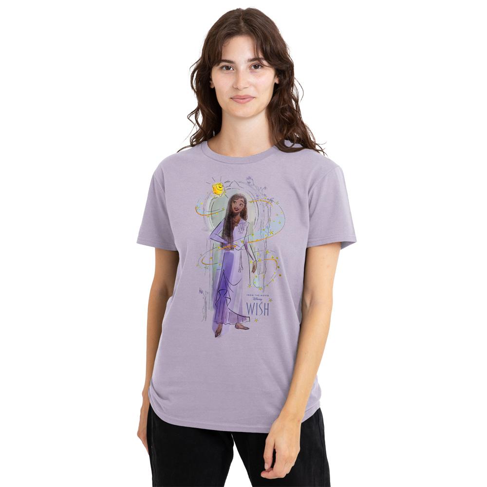 Wish Womens/Ladies Asha Starburst T-Shirt