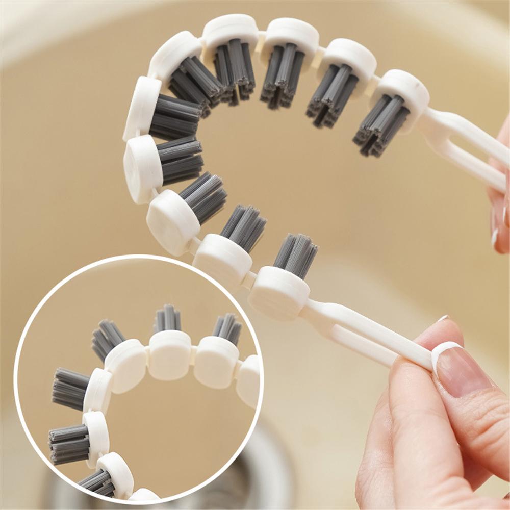 Simple U-Shaped Flexible Gap Brush Bathroom Kitchen Multifunctional Brush Compact Convenient and Hygienic Dead Corners