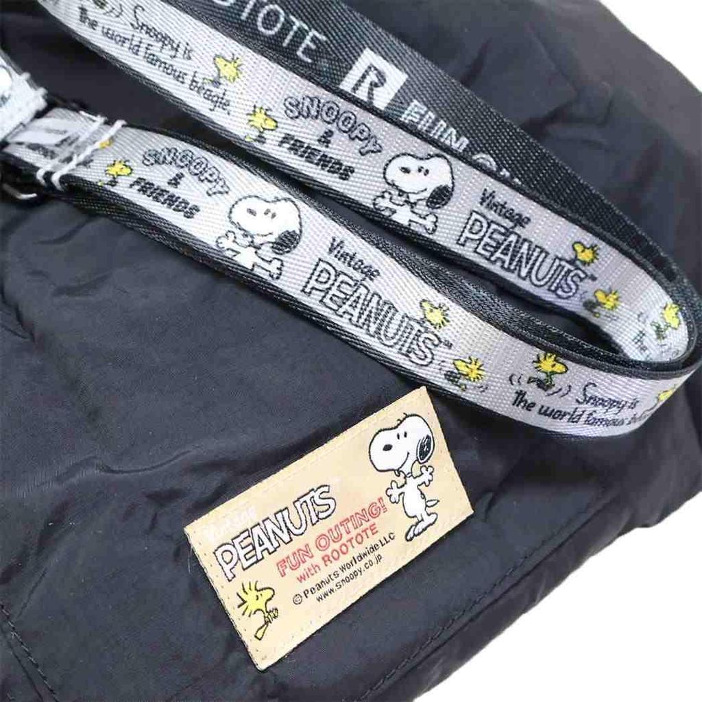 Snoopy [Tote Bag] IP.RS.Peanuts-0P Packable Shopper Shoulder Bag  Joe Cool Peanuts
