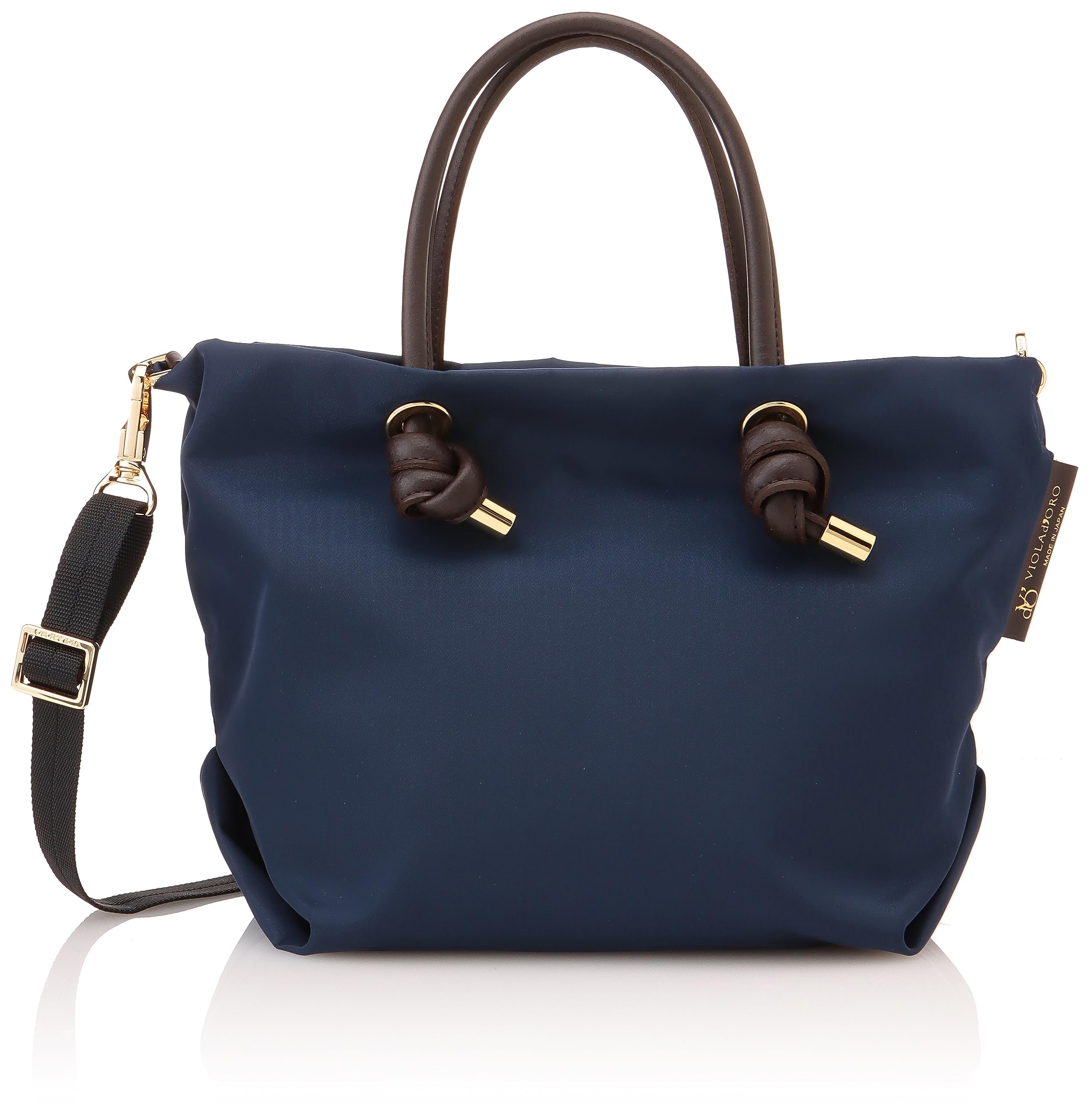 

BIANCA navy x [Viola d Oro] V-2174 Women s d/brown