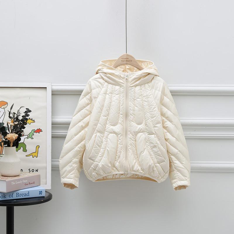 Copii Imbracaminte exterioara de puf pentru copii Haine de iarna Adolescente Fete Parka Captusita din bumbac Paltoane Se ingroasa Print cald Jachete casual