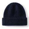 100% Cashmere Beanie Men Women Warm Winter Hat Heads Ear Protection Knit Cap
