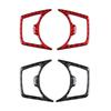 Carbon Fiber Headlight Switch Speaker Frame for Ford Mustang Car Stickers Car-Styling 2015 2016 2017 2018   Auto