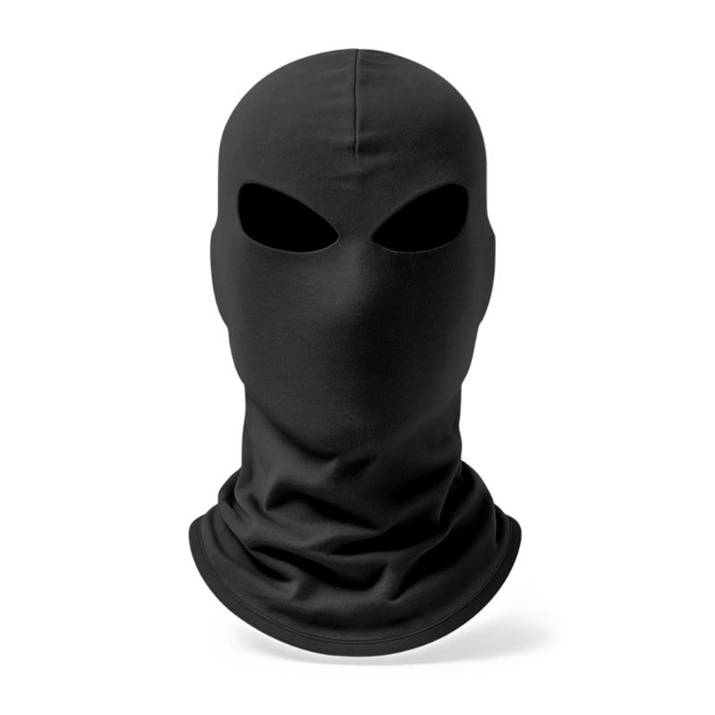 

Windproofed Fleece Face Cover Thermals Insulation Light weight Stretch For Biking Running Various Weather Protecting чорний