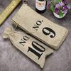 Red Wine Bottle Packaging Bag With Durable Canvas Material For Gift Wrapping And Storage