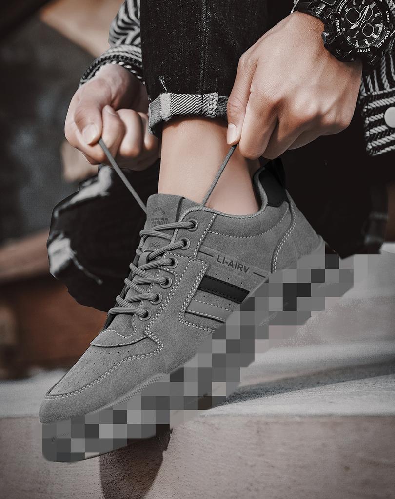 Men's shoes 2025 autumn new men's retro tooling thick-soled construction site work labor insurance shoes non-slip and wear-resistant shoes