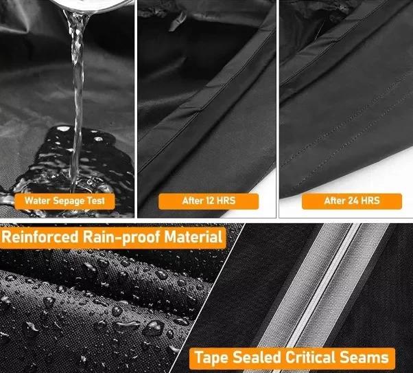 For Raweao Kettle BBQ Cover For Weber 57Cm Waterproof Barbecue Cover Round BBQ Outdoor Cooking Dust And Waterproof Cover