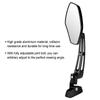 2Pcs Motorcycle Modified Racing Rearview Mirror Side Mirrors for Suzuki Kawasaki