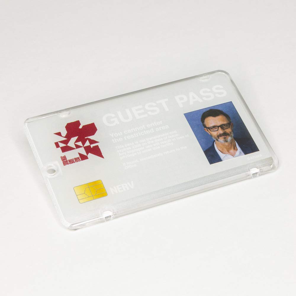 Groove Garage EVANGELION Cosplay Acrylic Pass Case NERV (Type B)