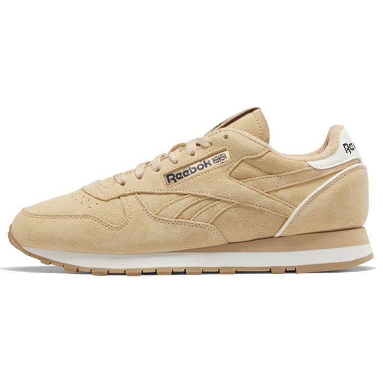 Reebok Scarpe da Ginnastica Casual Basse in Pelle Classica 1983 Vintage Comfort, Unisex Marrone Chiaro GY9885