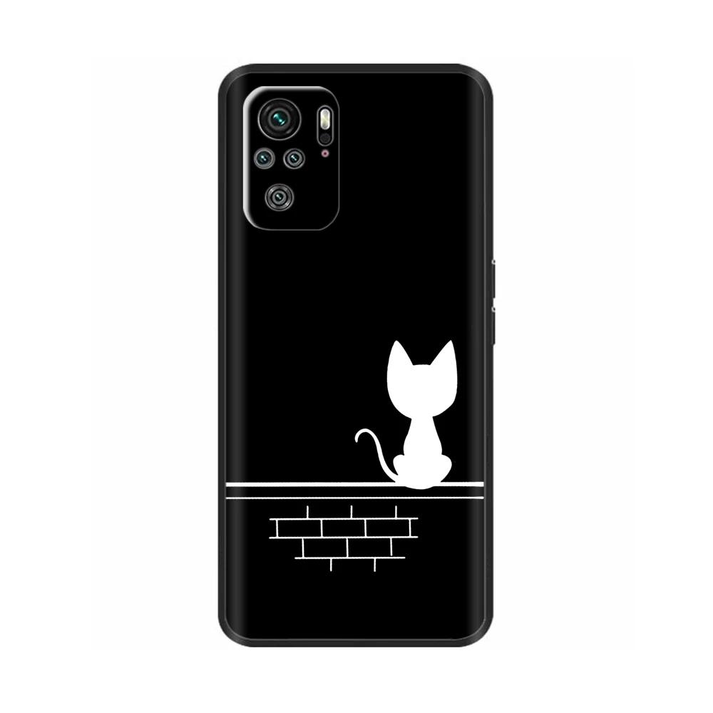 Cute Case For Xiaomi Redmi Note 10 Note10 Pro Max Case Soft Phone Back Cover For Redmi Note 10s 10Pro Fundas TPU Bumper Coque