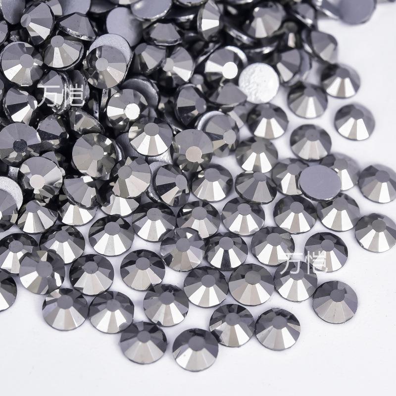 Ss3-Ss16 Mixed Size Flat Bottom Drill, Mobile Phone Case Diy Sticker Diamond Crystal Glass, Creative Nail Art Jewelry Accessories