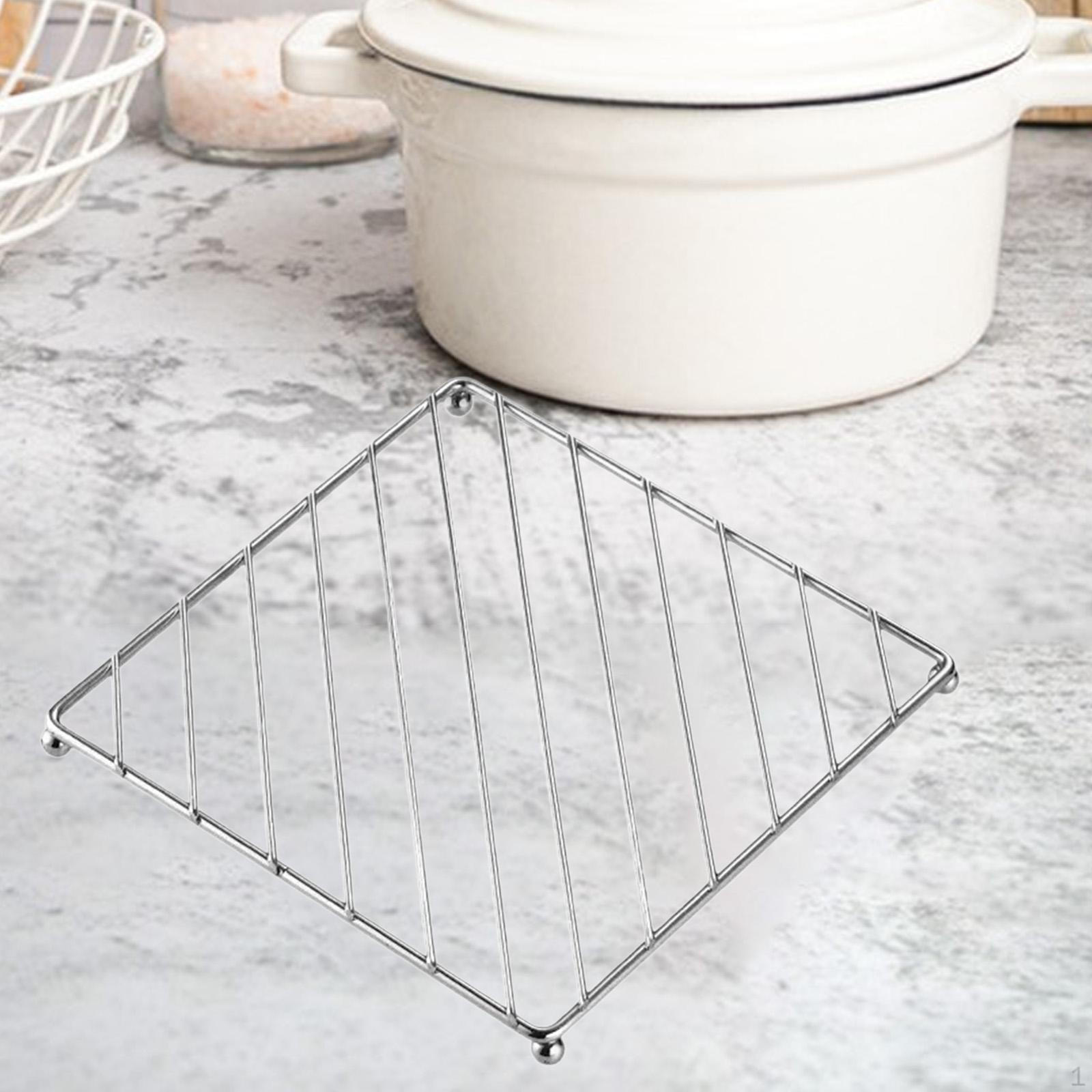 

Heat Resistant Iron Trivet for Dining Table, Coffee, Dishes, Apartment Stoves A