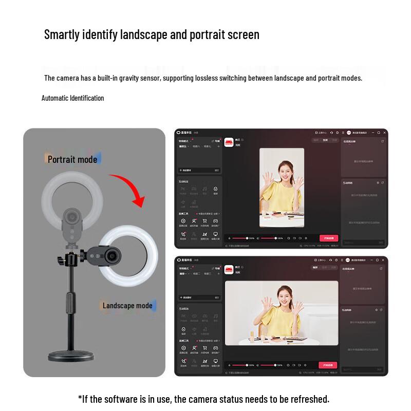 AONI 4K Professional Live Stream Webcam