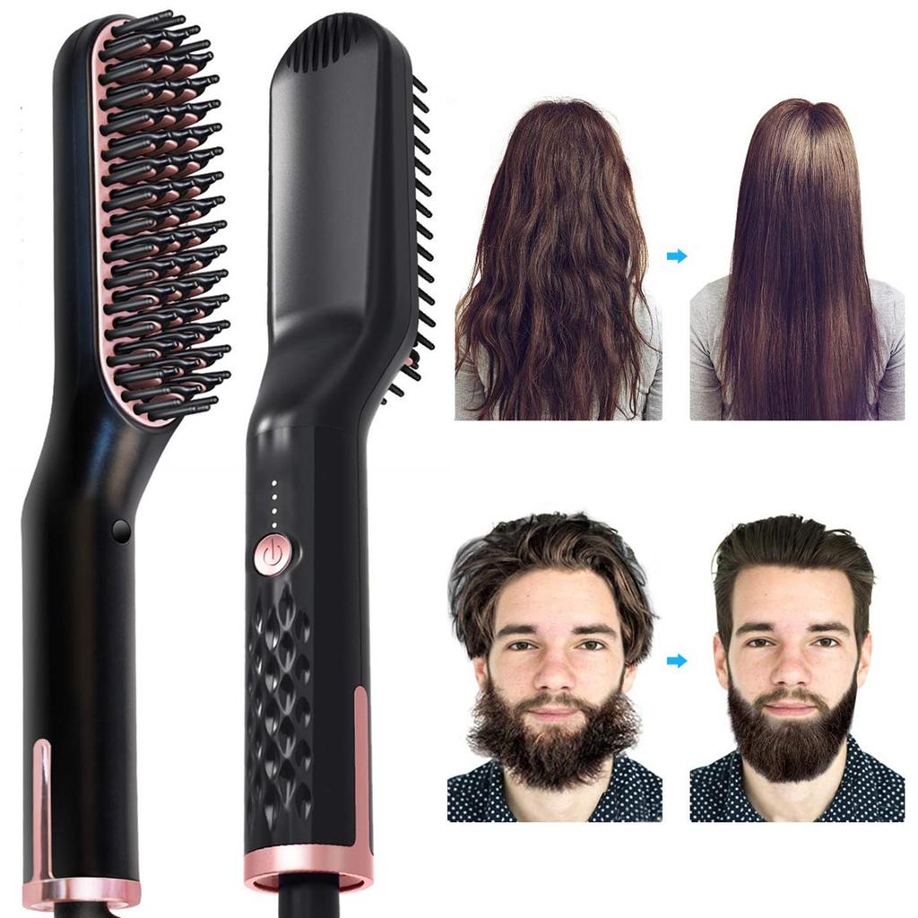 Hot Sale Mini Straightening Comb for Hair & Beard - Multifunctional Styling Tool for Men