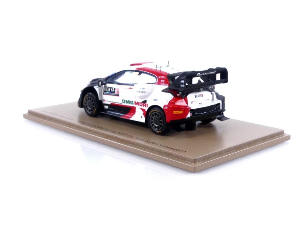 Spark Toyota GR Yaris Rally 1 GAZOO Racing WRT Safari Rally 2022 2nd Place Martin 1/43 #33 E. Evans/S.