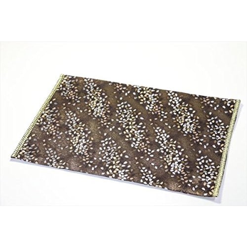 Yamakou Fire-Resistant Mat, Fire-Retardant Sheet, Safety Mat, Brown, Buddhist Altar Mat, Fire-Resistant, for Sutra Desks, Made In Kiryu City, Gunma Pr