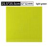 Classic Base Plates City Street Road Plate Building Blocks Figures Construction Toys 32*32 32x32 Dots Baseplates Plastic Bricks